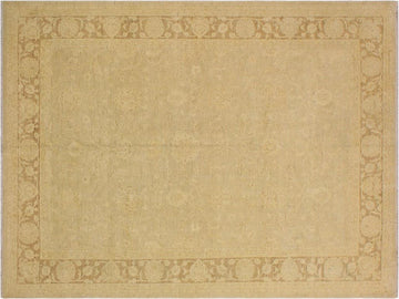 handmade Traditional Kafkaz Lt. Tan Lt. Brown Hand Knotted RECTANGLE 100% WOOL area rug 9x12